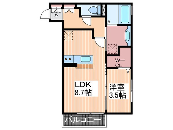 カルミアの物件間取画像